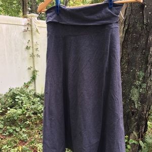 Junee gray midi skirt